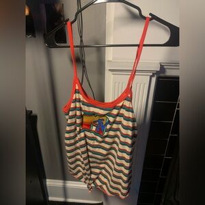 Multi Color MTV Tank Top